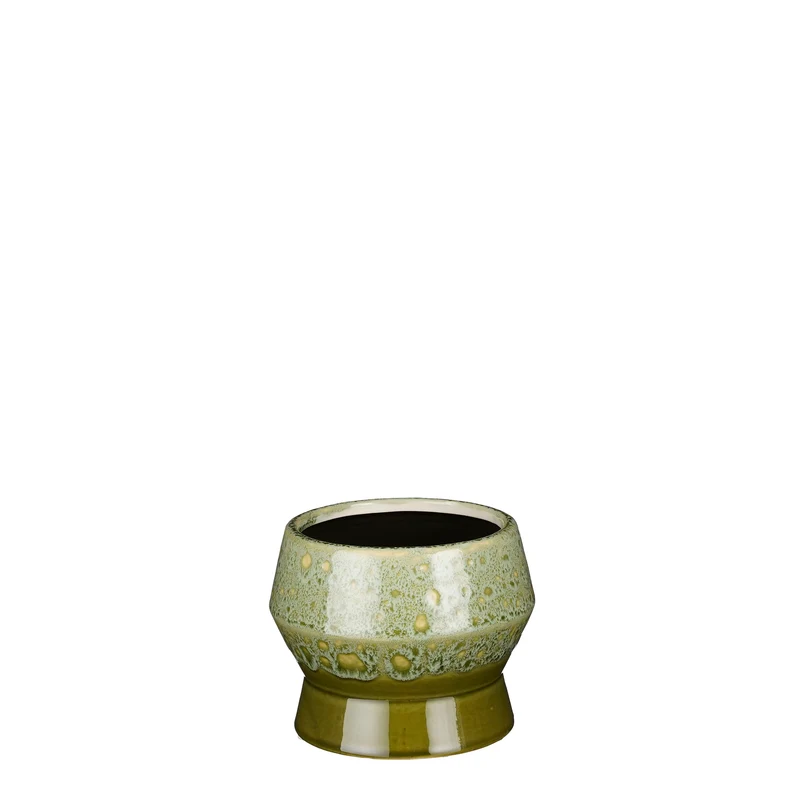 Astana pot l. green - h11,5xd14cm