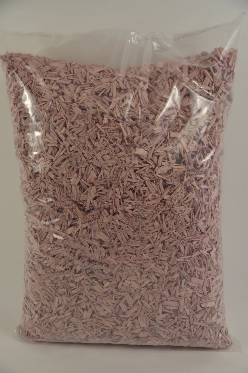 Zak á 23 liter houtsnipper 10/20mm licht roze