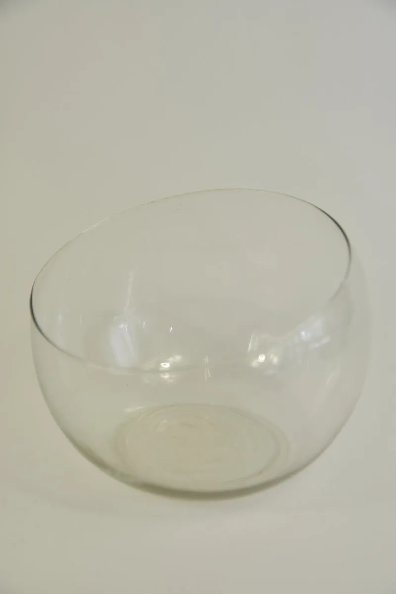 BOWL ''OLB'' GLASS CLEAR D20 H15CM