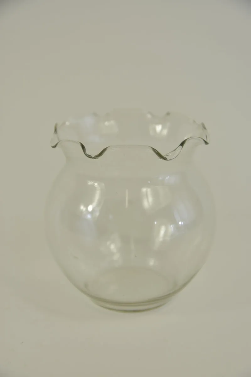 BOL ONDULADA GLASS CLEAR D10/12 H12cm