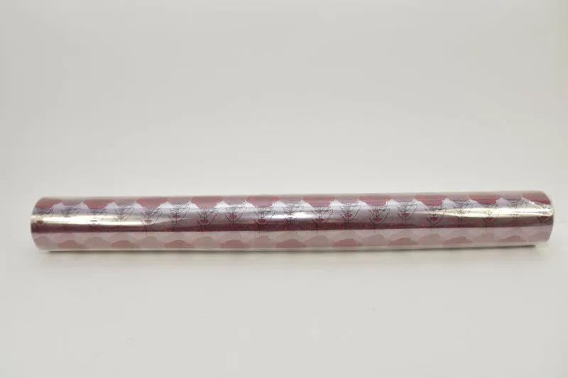 Rol folie 60cm 50mtr helder + rode rozen + kus