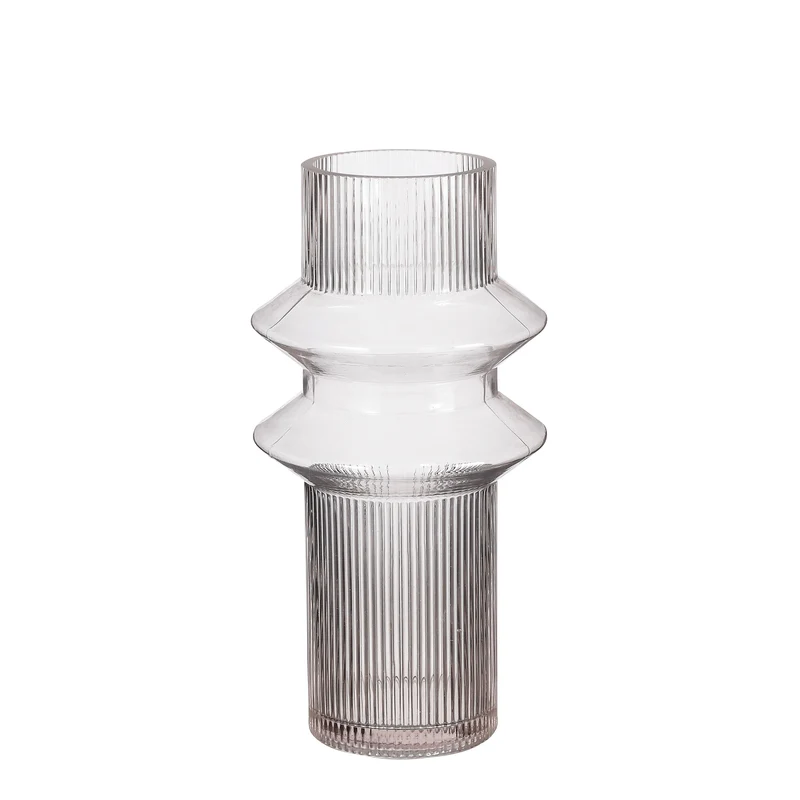 Ivor vaas glas - h30xd15cm