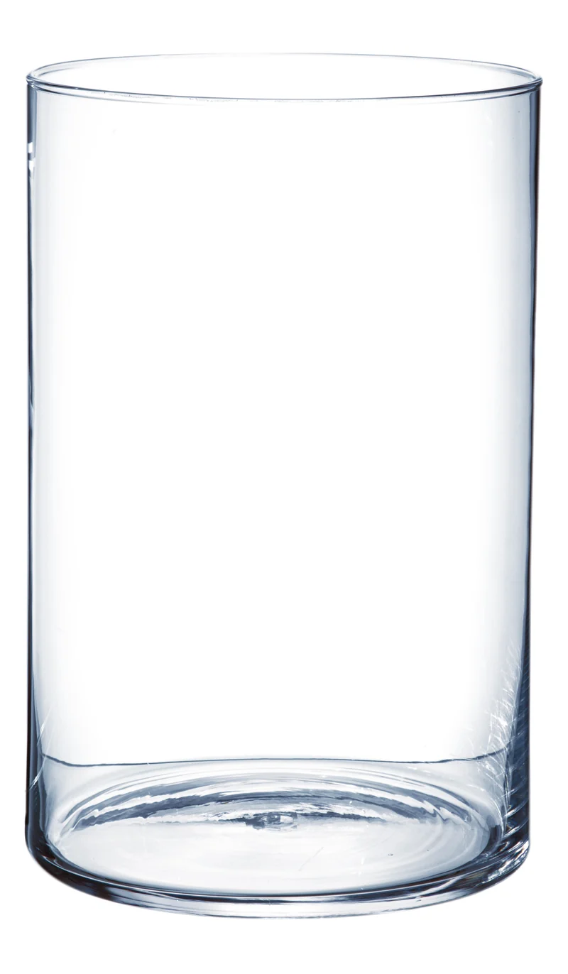 Cilinderglas ''Napels'' helder H30 D20cm