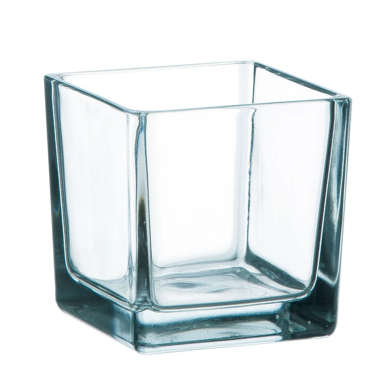 Accuglas 'Abbey' 6x6x6cm helder