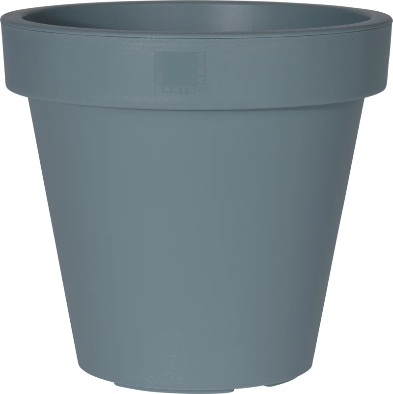 BLOEMPOT EK ROND DIA 20CM BLAUW
