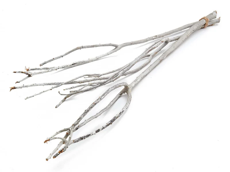 Dragon willow ±110cm frosted white 3pcs