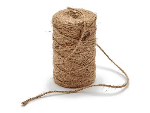 Jute binder rope ±75g natural 4pcs