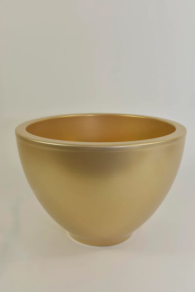 Hoge Schaal Royaal, 31 cm - Goud