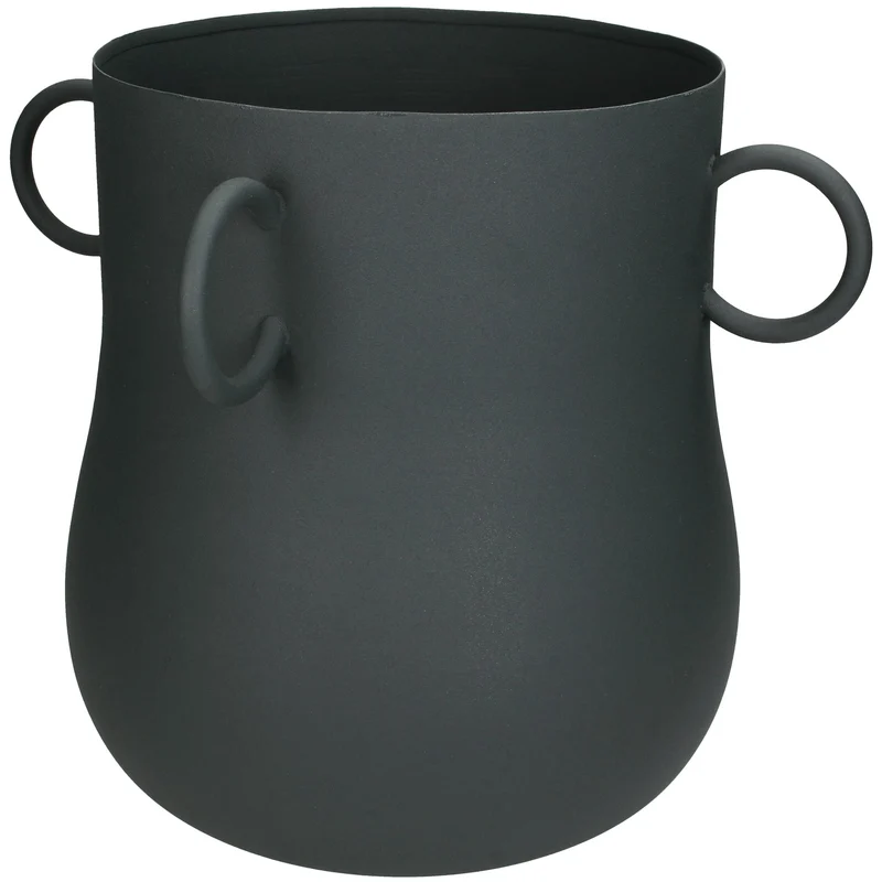 Planter Iron Blue 32x32x26.5cm