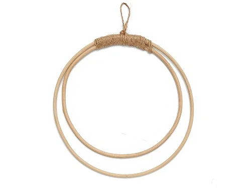 Double rattan hoop 30cm