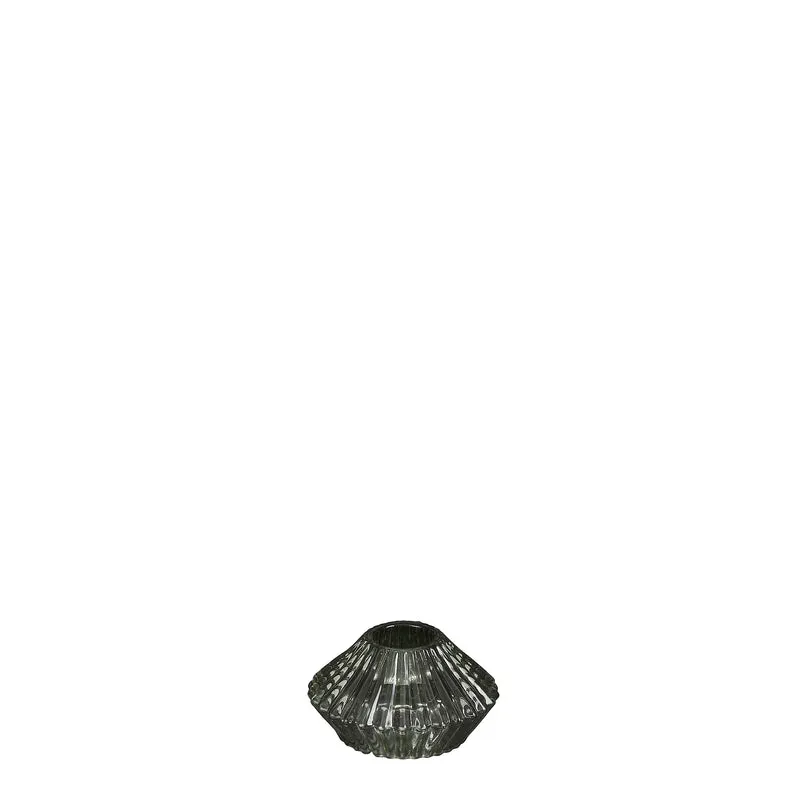 Eloise theelicht houder groen - h4xd7cm