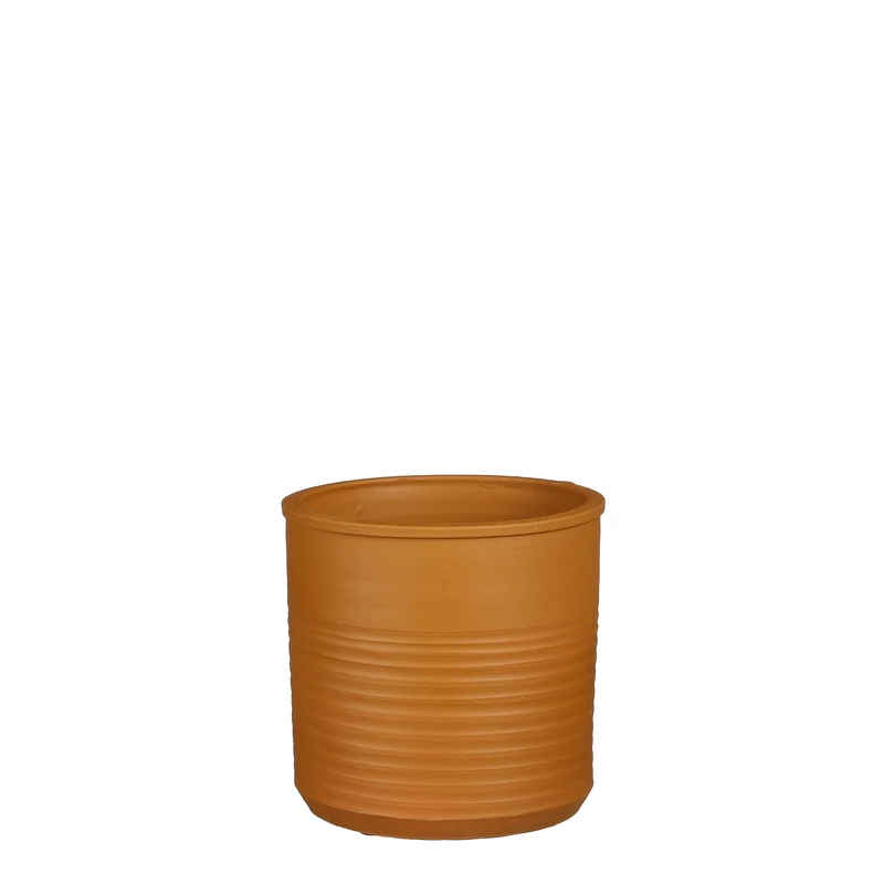 Momo pot cilinder l.bruin - h18xd19cm