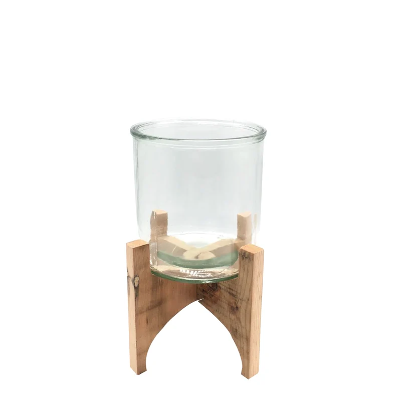Tealight Holder Rawis D19 H27cm Natural