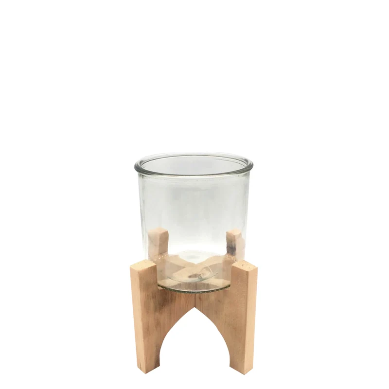Tealight Holder Rawis D16 H21cm Natural