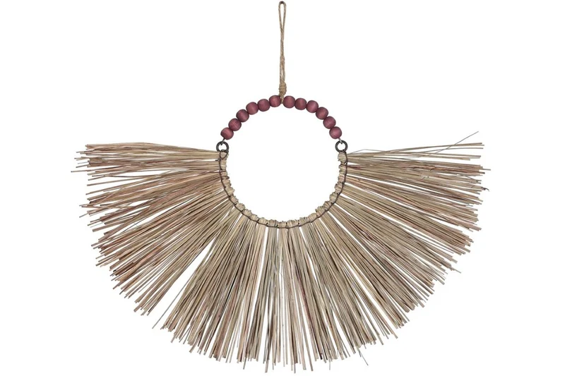Hanger raffia 50x36x2cm Natural