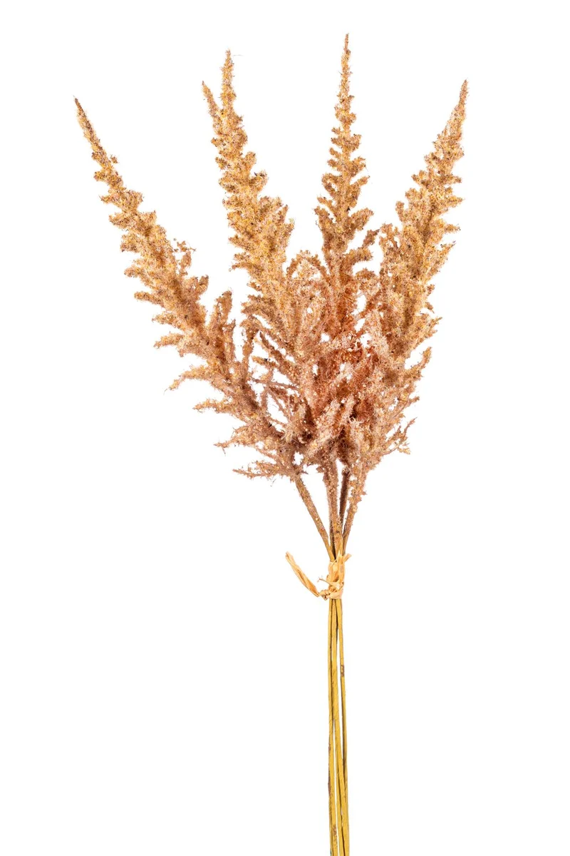 FLOCKING ASTILBE BOUQUET BROWN