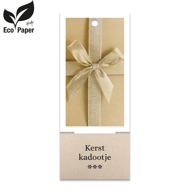Pakje a 12 kaartjes - Kerst kadootje - Eco Paper