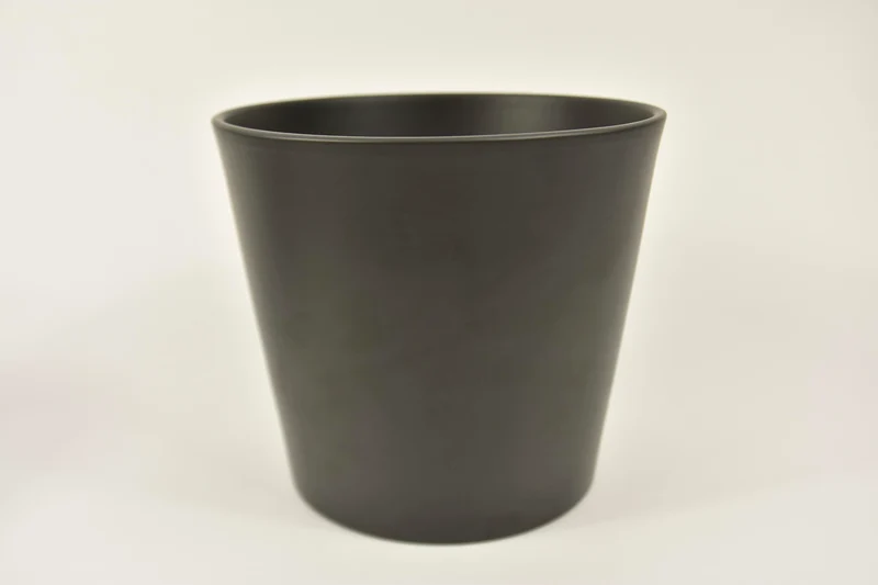 Konische pot antraciet mat 19 cm serie 440