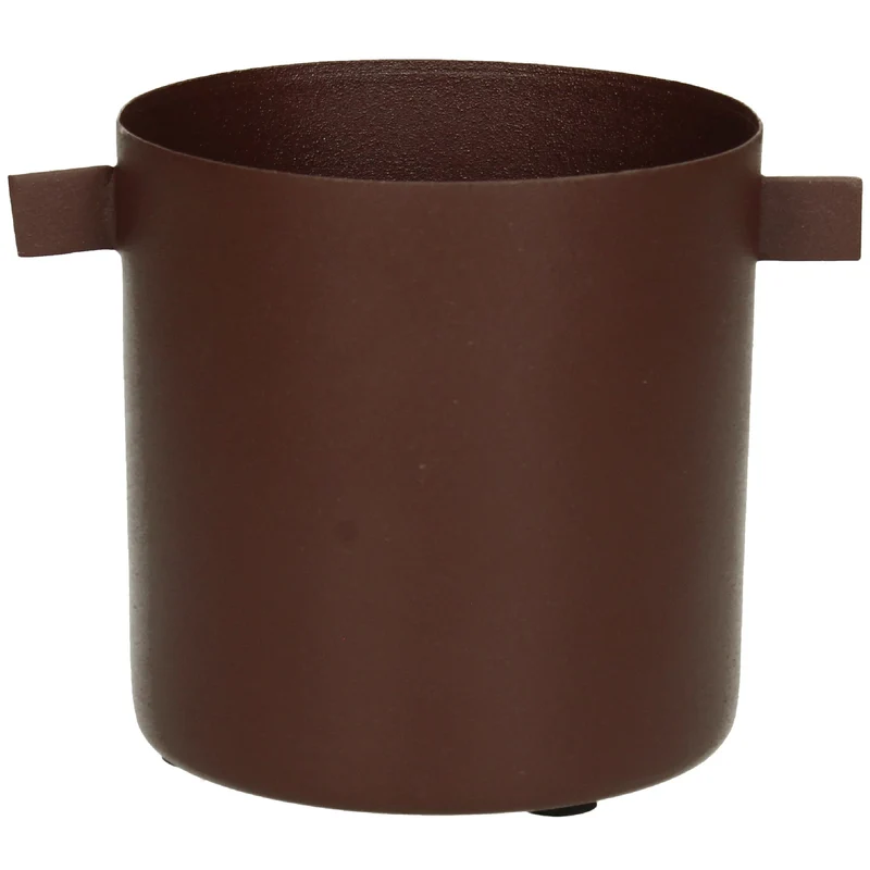 Planter Iron Brown 11.5x8.5x8.5cm