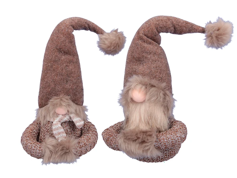 pc. 1 sitting troll 2ass. Brown 13,5x41cm