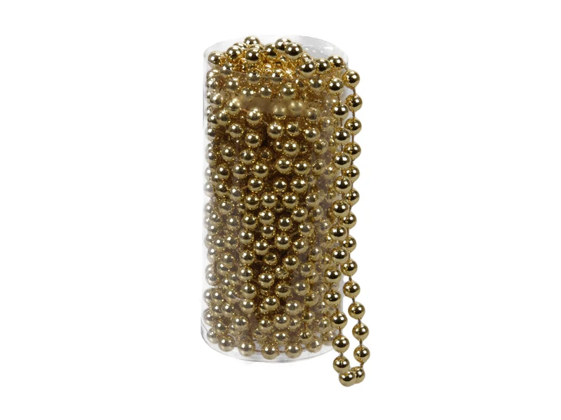 tube beadgarland 8 mm gold 8 meter