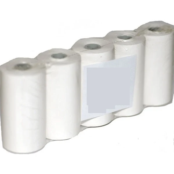 Pakje a 5 kassa/pinrol thermisch 57mm x 11mtr x 8 mm