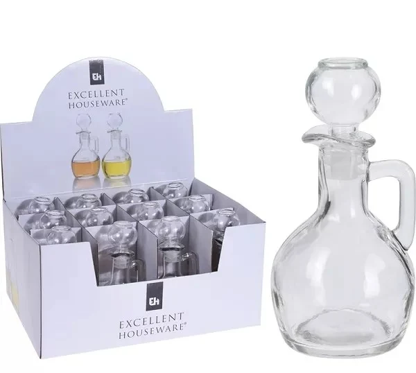 OLIE AZIJN FLES GLAS H14 D7CM 160ML