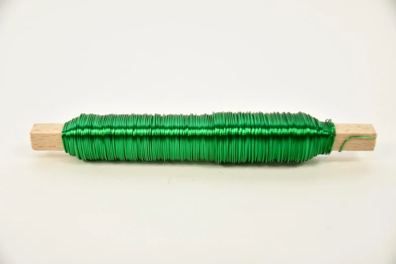 Klosje draad d en d gekleurd groen