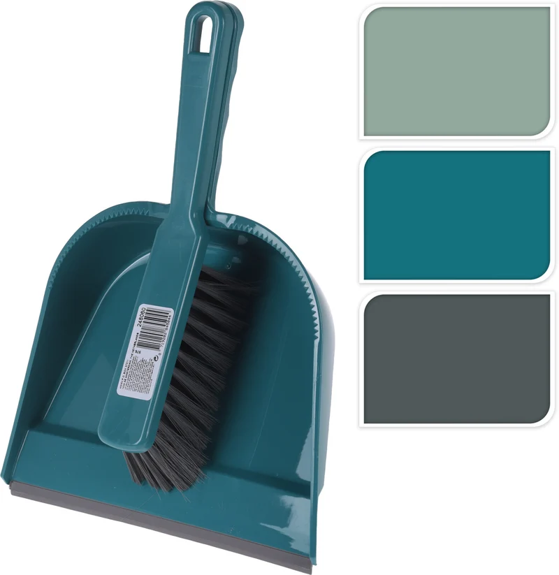 STOFFER EN BLIK 3ASS NATURALS 22x31x11CM