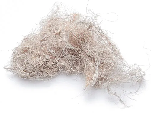 Coco fiber frosted white 500g