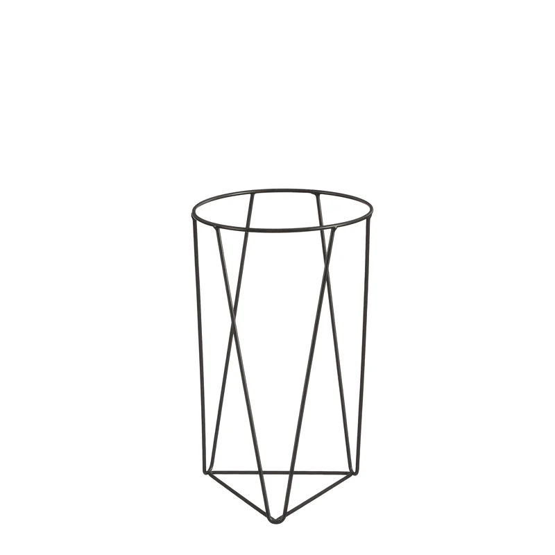 Orion plantenstandaard zwart - h30xd18cm