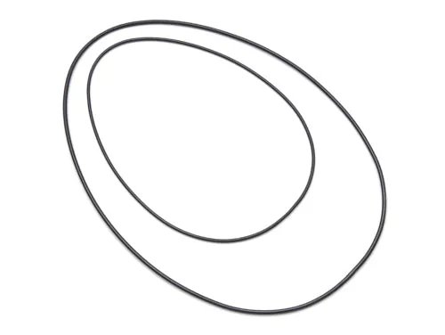 Metal egg ring 40x58cm black