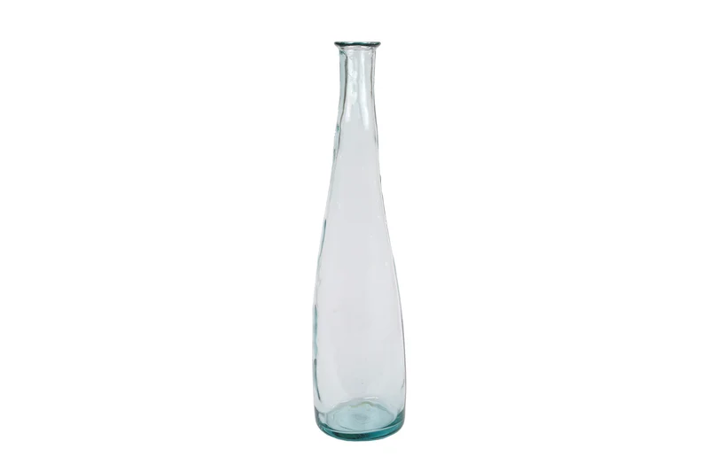 Vaas glas blues 18x80 cm