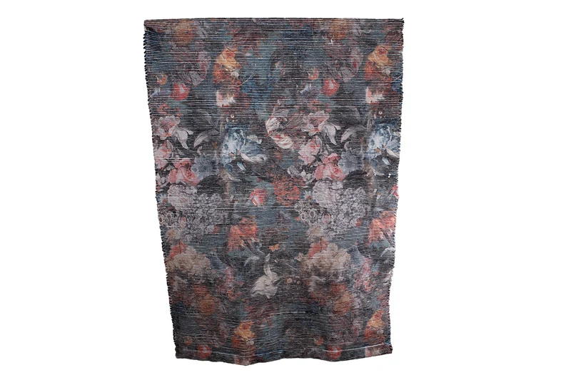 Karpet rechthoekig "Flowers" stof 120x180cm