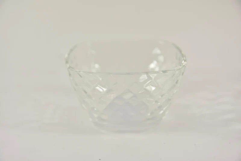 Glasschaal ''Marshall'' vierkant 10x10x6,5cm helder