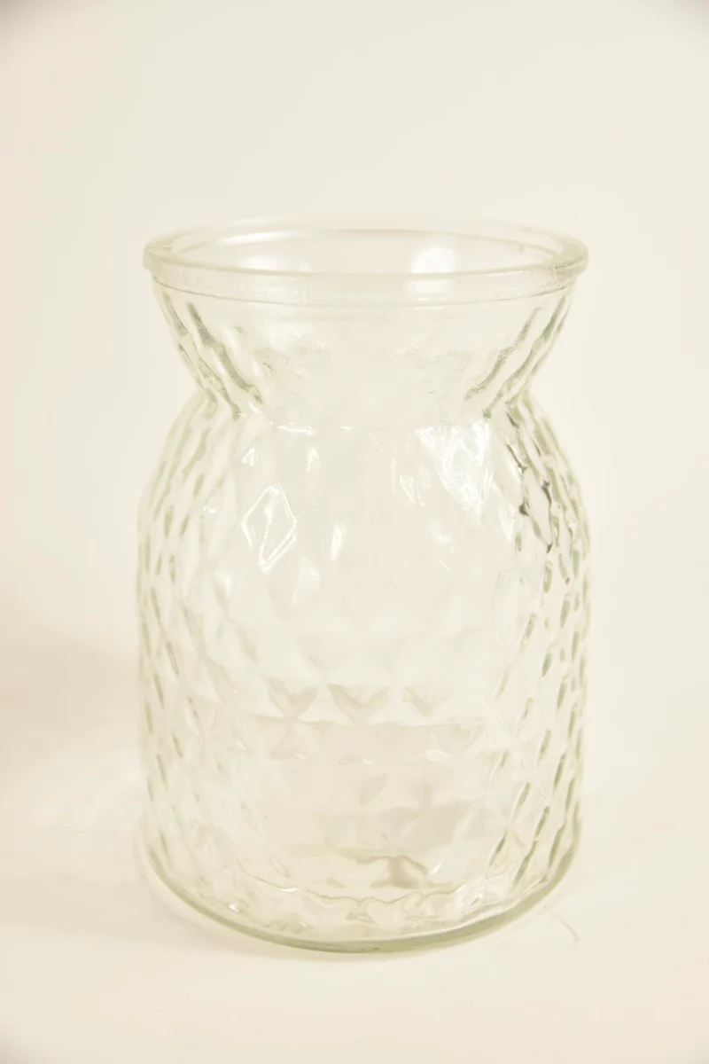 Glasvaas ''Jelle'' D12 H16cm helder