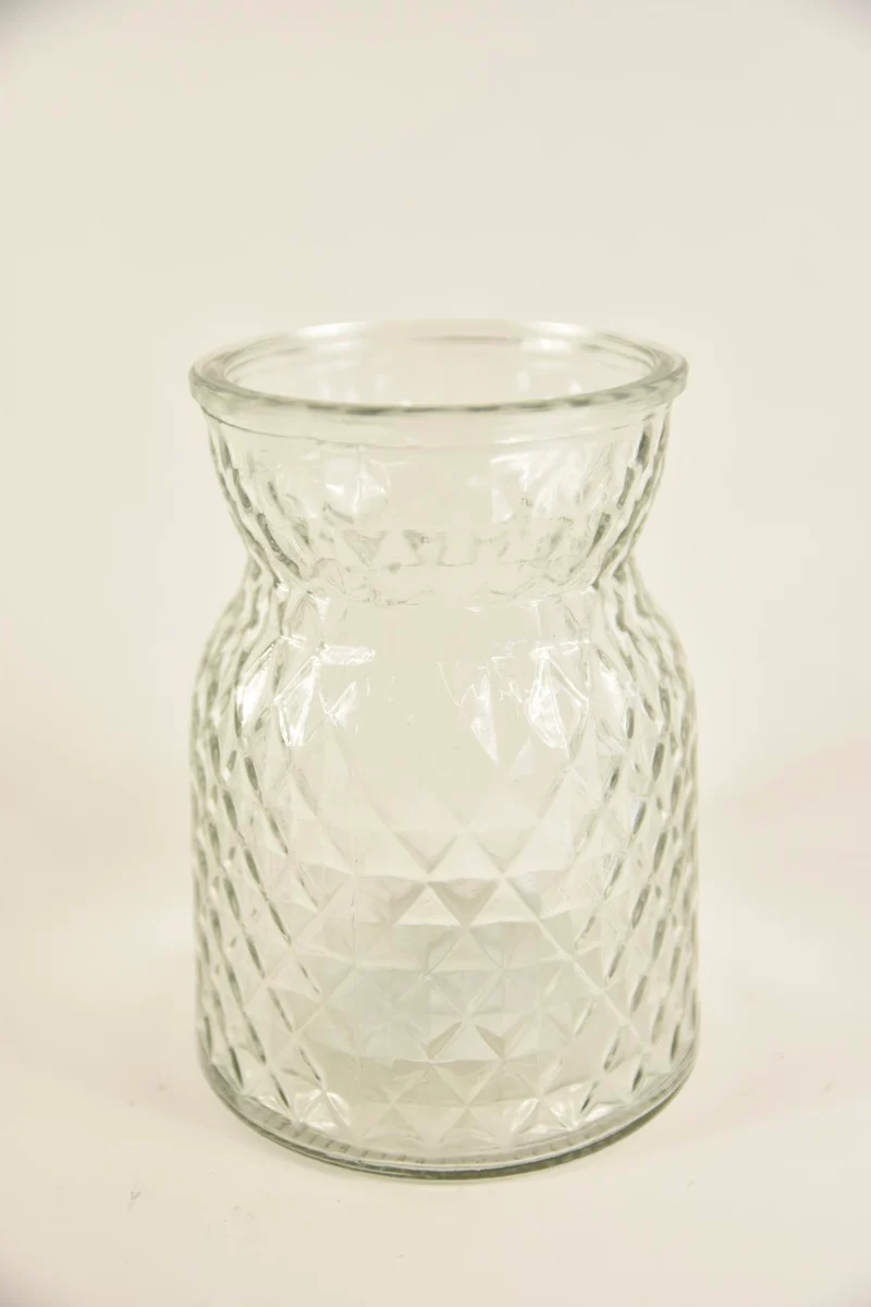 Glasvaas ''Jelle'' D10 H13,5cm helder