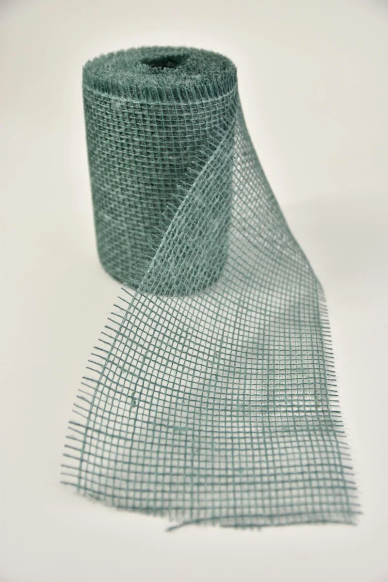 Rol jute 15cm 10mtr Cadet Blue