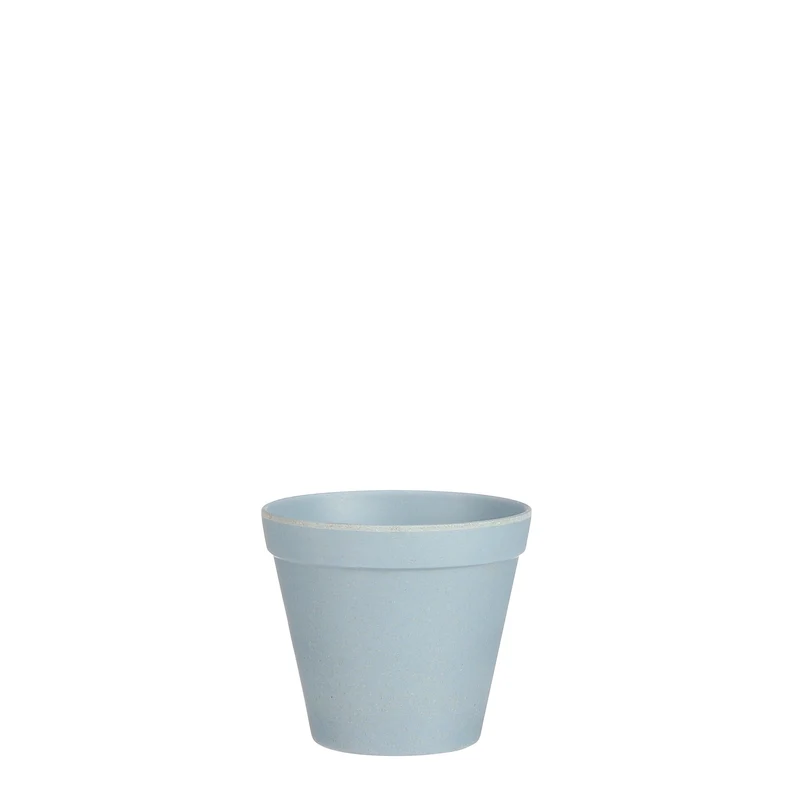 Orion pot rond l.blauw - h9,5xd11cm