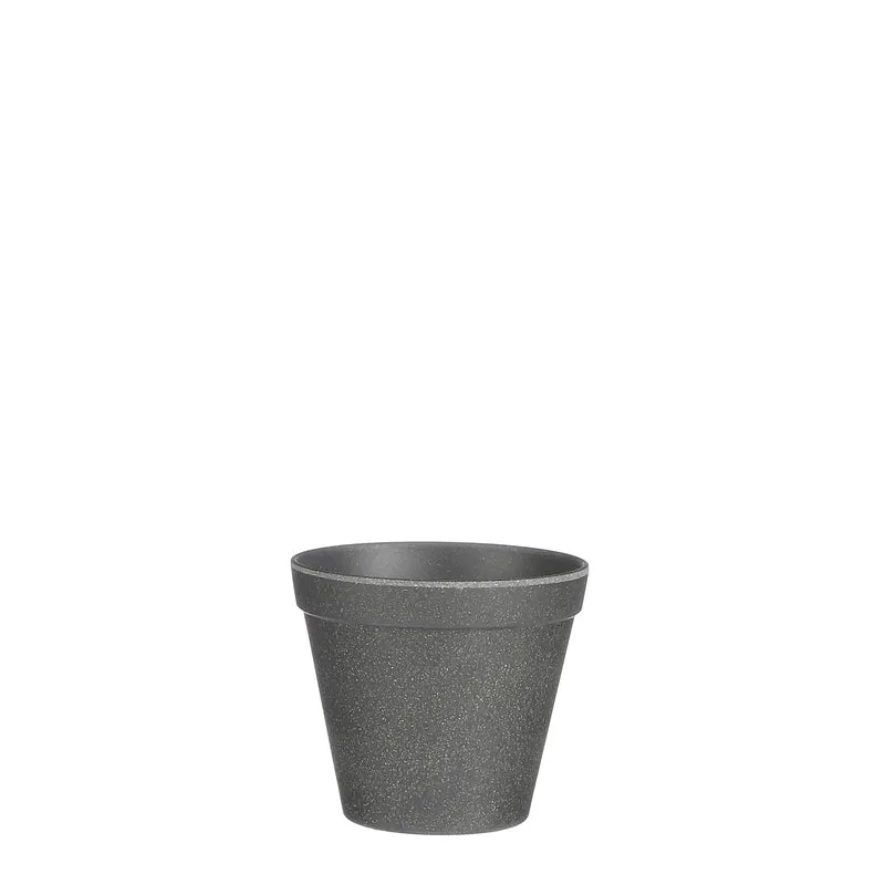 Orion pot rond d.grijs - h9,5xd11cm