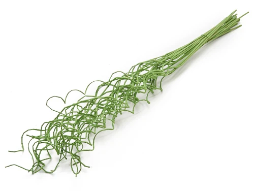 Willow spiral 90cm frosted applegreen 25pcs