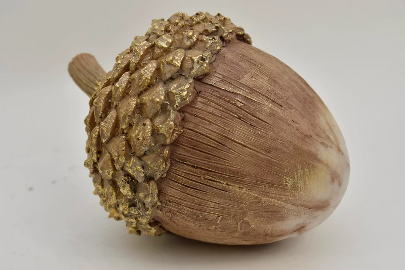 EIKEL BRUIN GOUD17X12X12 CM