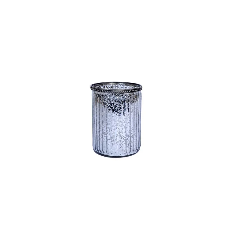 Tealight Holder Nordau 10cm Silver