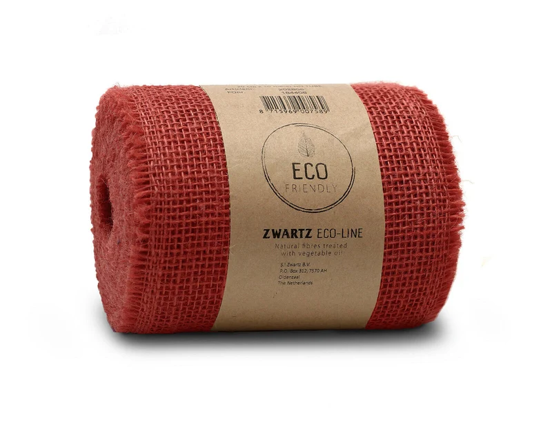 Rol jute 15cm 10mtr Red