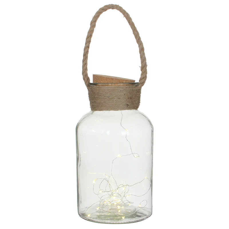 Fles 30 led werkt op batterijen - h31xd17cm