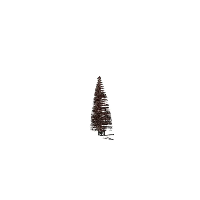 Clip boom bruin 6 stuks - h13xd5cm