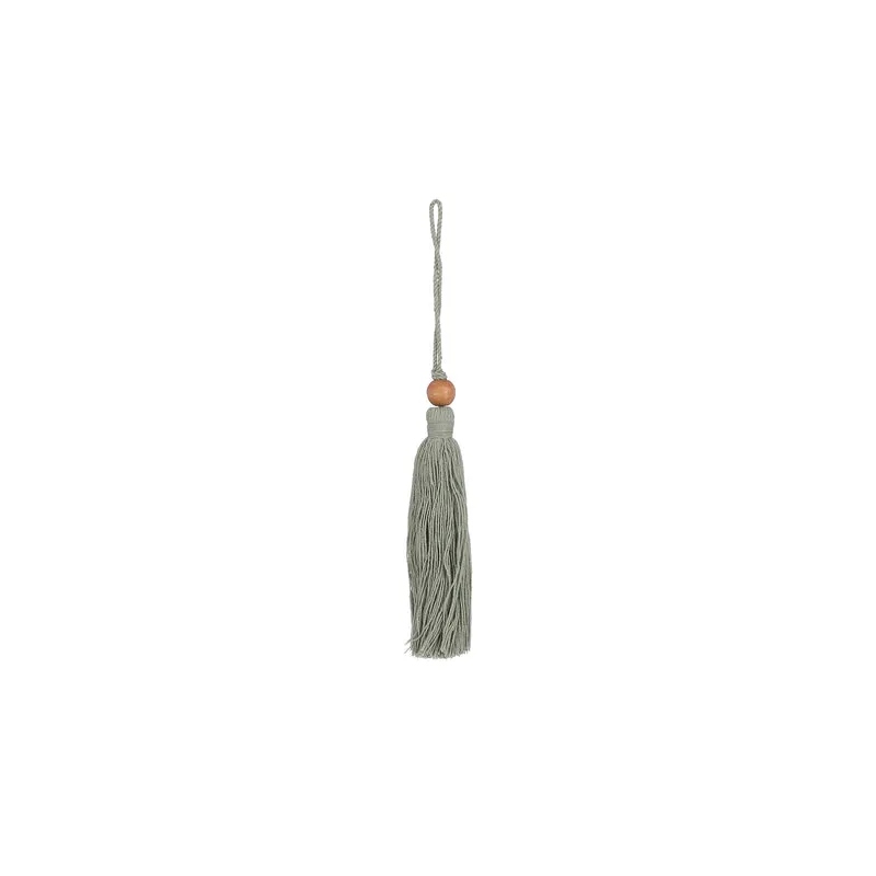 Ornament hangkwast groen - h12,5cm