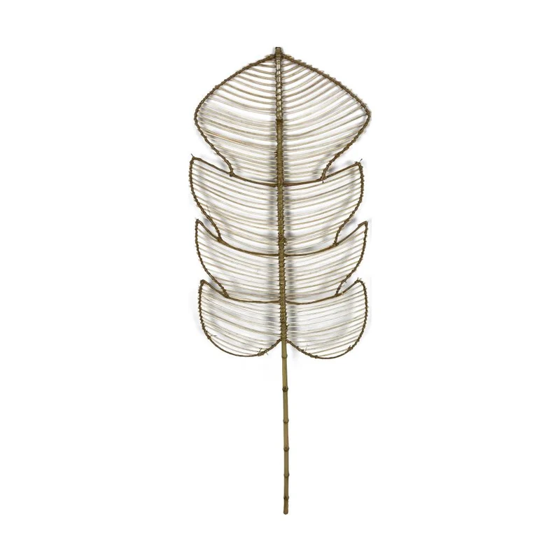 Leaf jute 40x1.8x118cm Natural