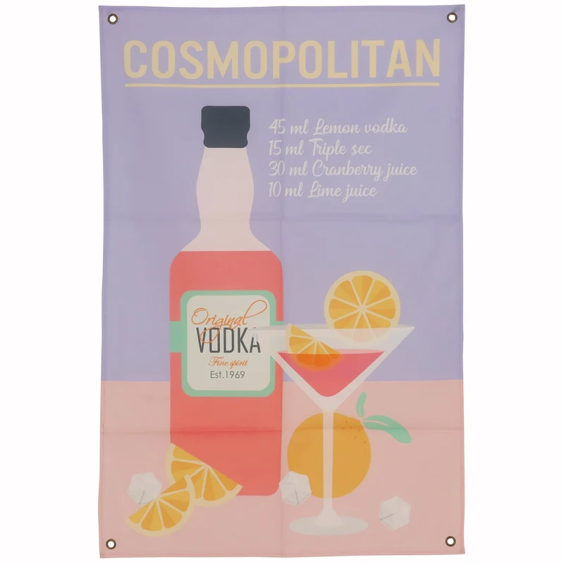Wall Hanging Cosmopolitan Polyester Multi 60x90cm