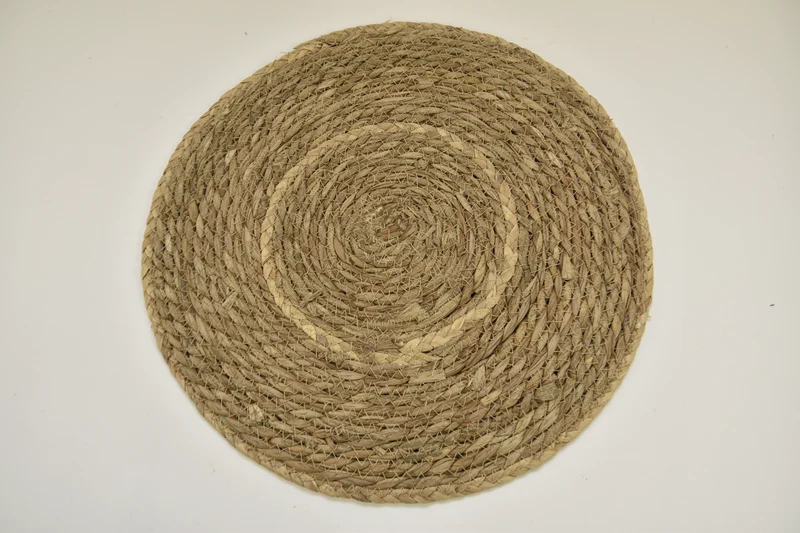 Placemat grass ø 40cm Natural